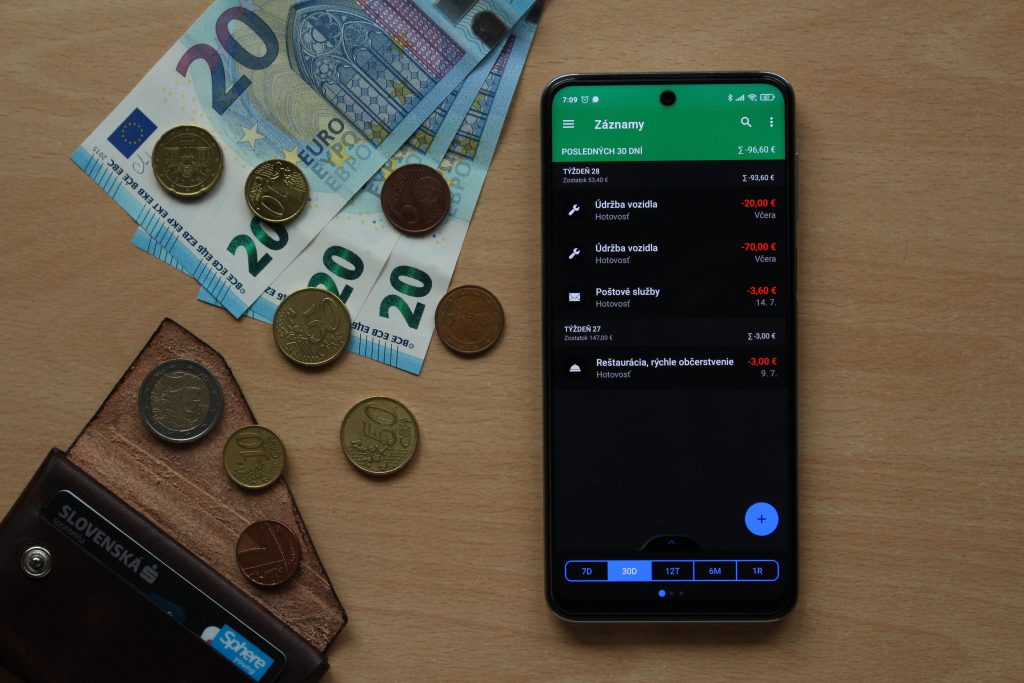 wallet aplikácia