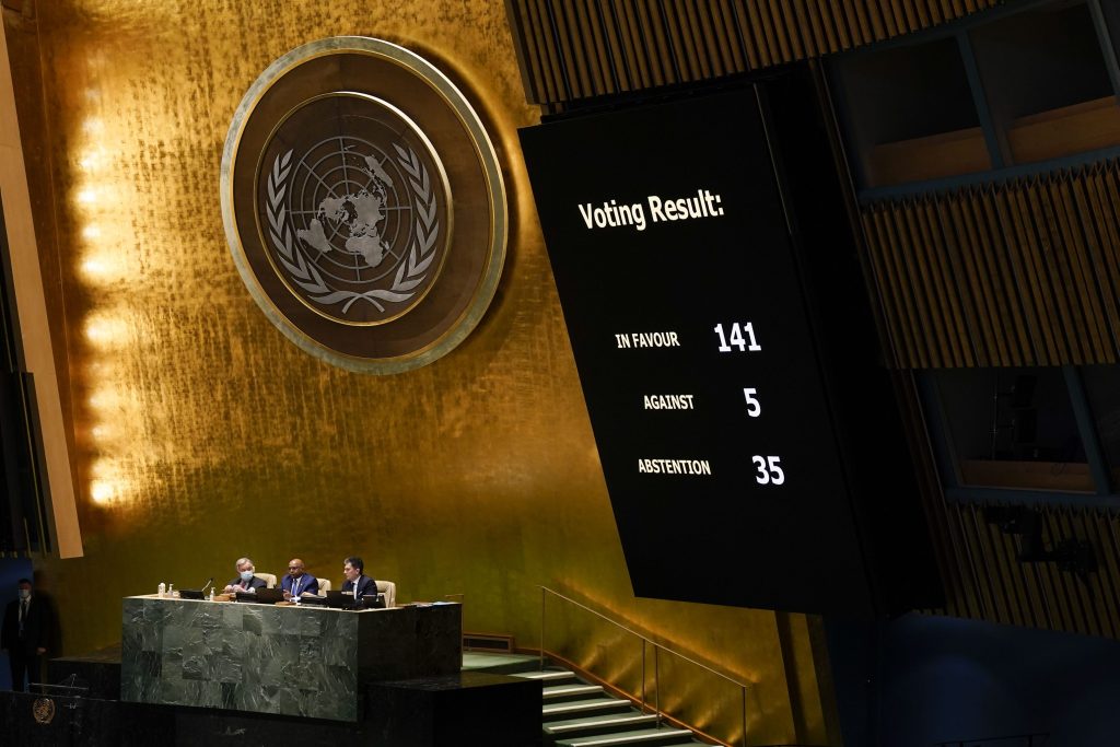 Čína, India a viaceré silné štáty nechcú v OSN hlasovať proti Rusku