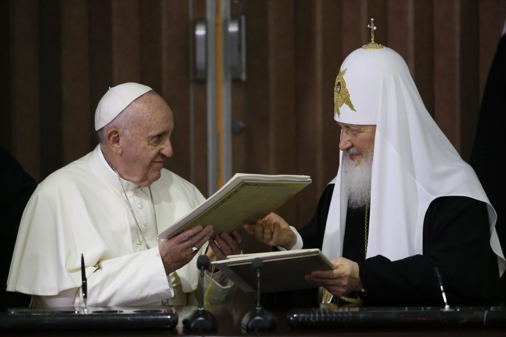 Pápež František a patriarcha Kirill sa možno stretnú v Bratislave, píše americká agentúra