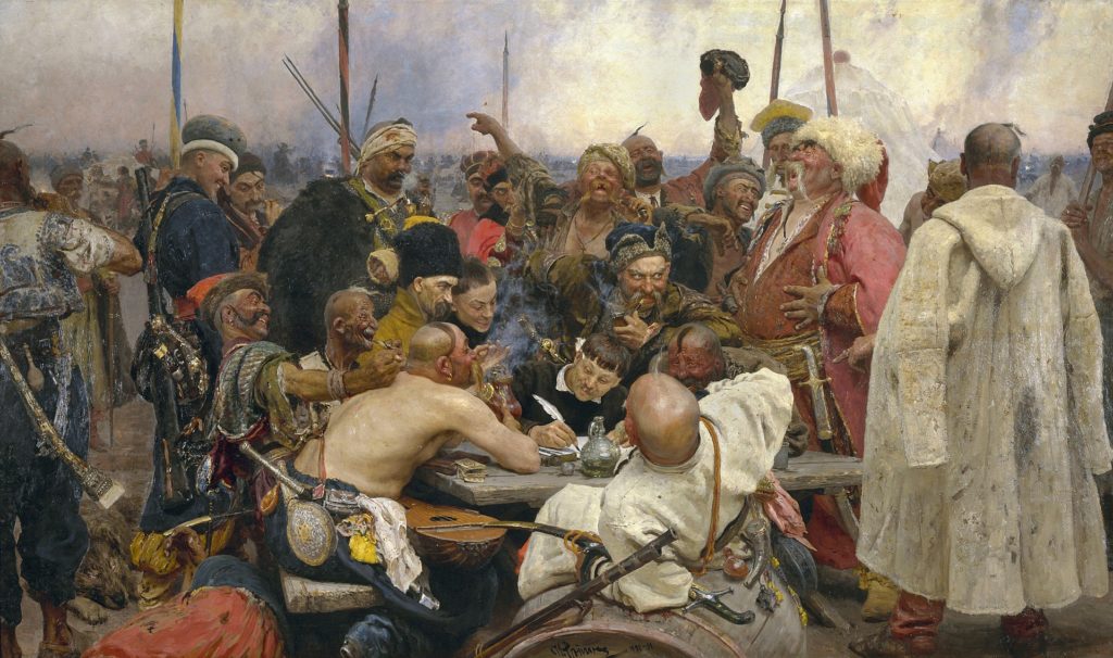 List záporožských kozákov tureckému sultánovi má v Rusku a na Ukrajine odozvy dodnes