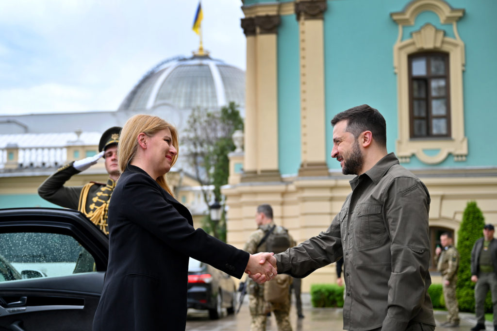 Čaputová Ukrajincom: Verím, že vojnu vyhráte. Tí, ktorí volajú po zastavení vojenskej pomoci, volajú po vašej kapitulácii