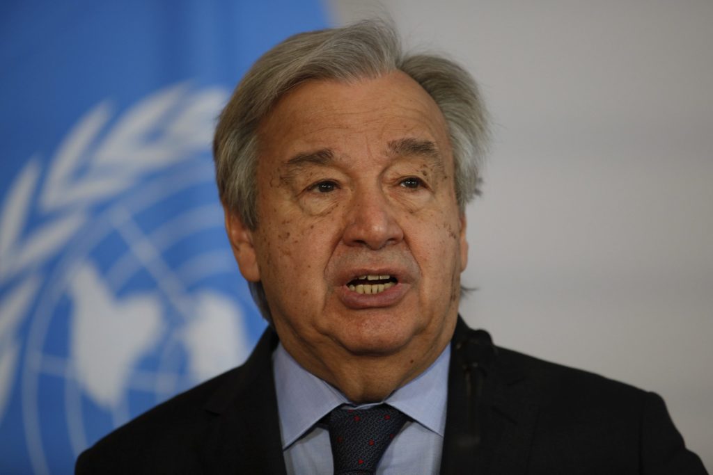 Generálny tajomník OSN António Guterres. Foto: TASR/AP