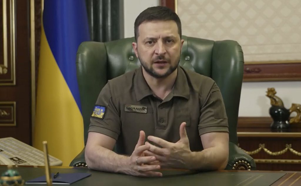Zelenskyj ocenil úspechy ukrajinských síl v Charkovskej i Chersonskej oblasti
