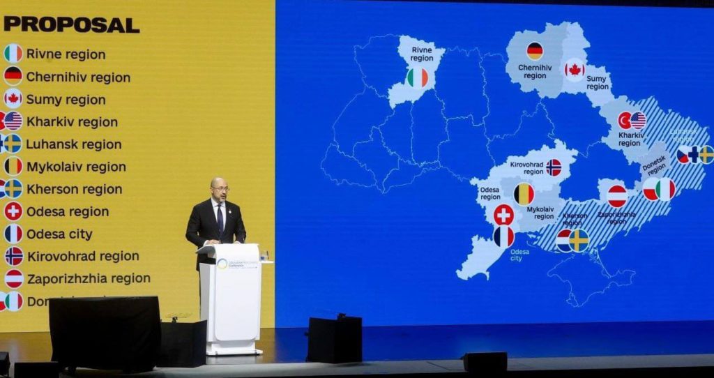 Kyjev prerozdelil Západu regióny pri rekonštrukcii Ukrajiny. Slovensko zostalo bez zadania