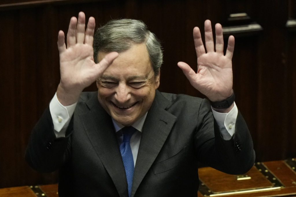 Draghi dostane od ukrajinského prezidenta štátne vyznamenanie