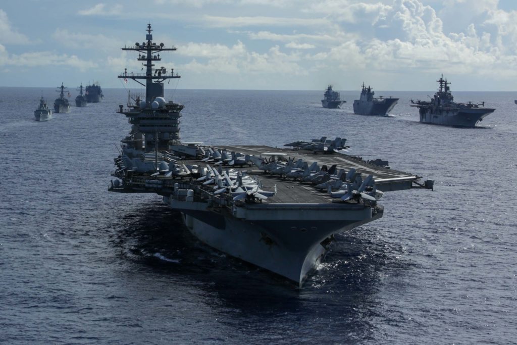 Kórea a USA začali prvé námorné cvičenie od roku 2017