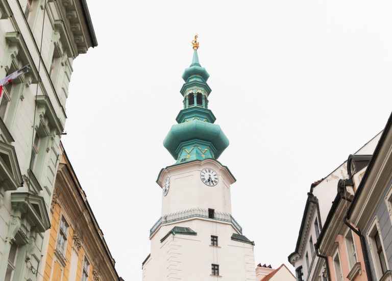Michalská veža po dokončení exteriéru. Foto: Dominika Bolgáčová/Múzeum mesta Bratislavy