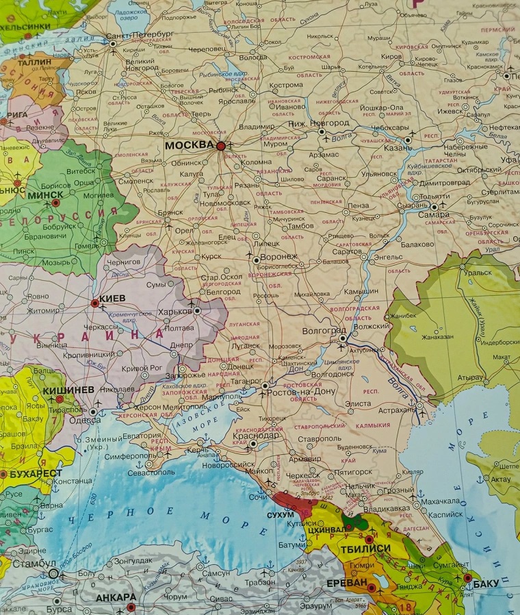 V Rusku predávajú nové mapy s anektovanými oblasťami. Staré už dostať nemožno