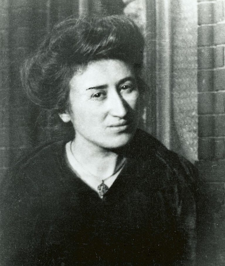 Komunistka Rosa Luxemburgová v Teplárni