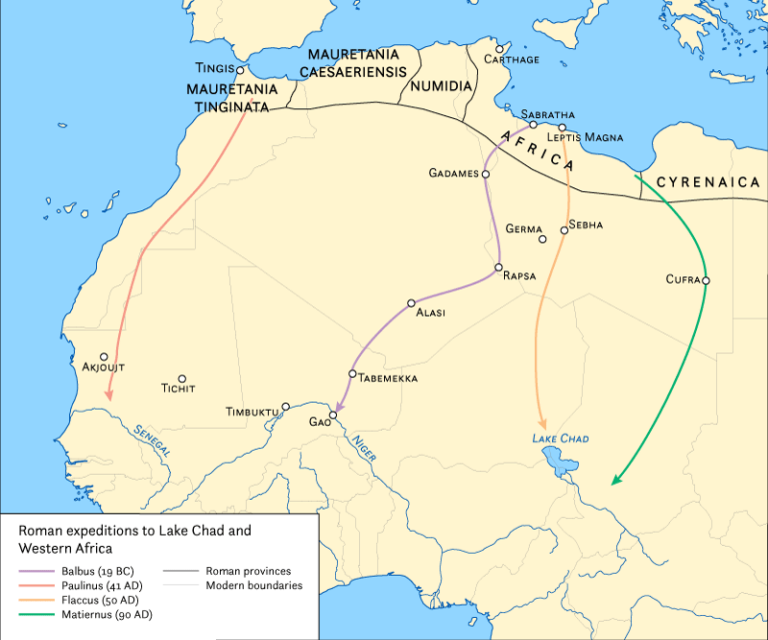 Ako Rimania objavovali Saharu a kraje za ňou