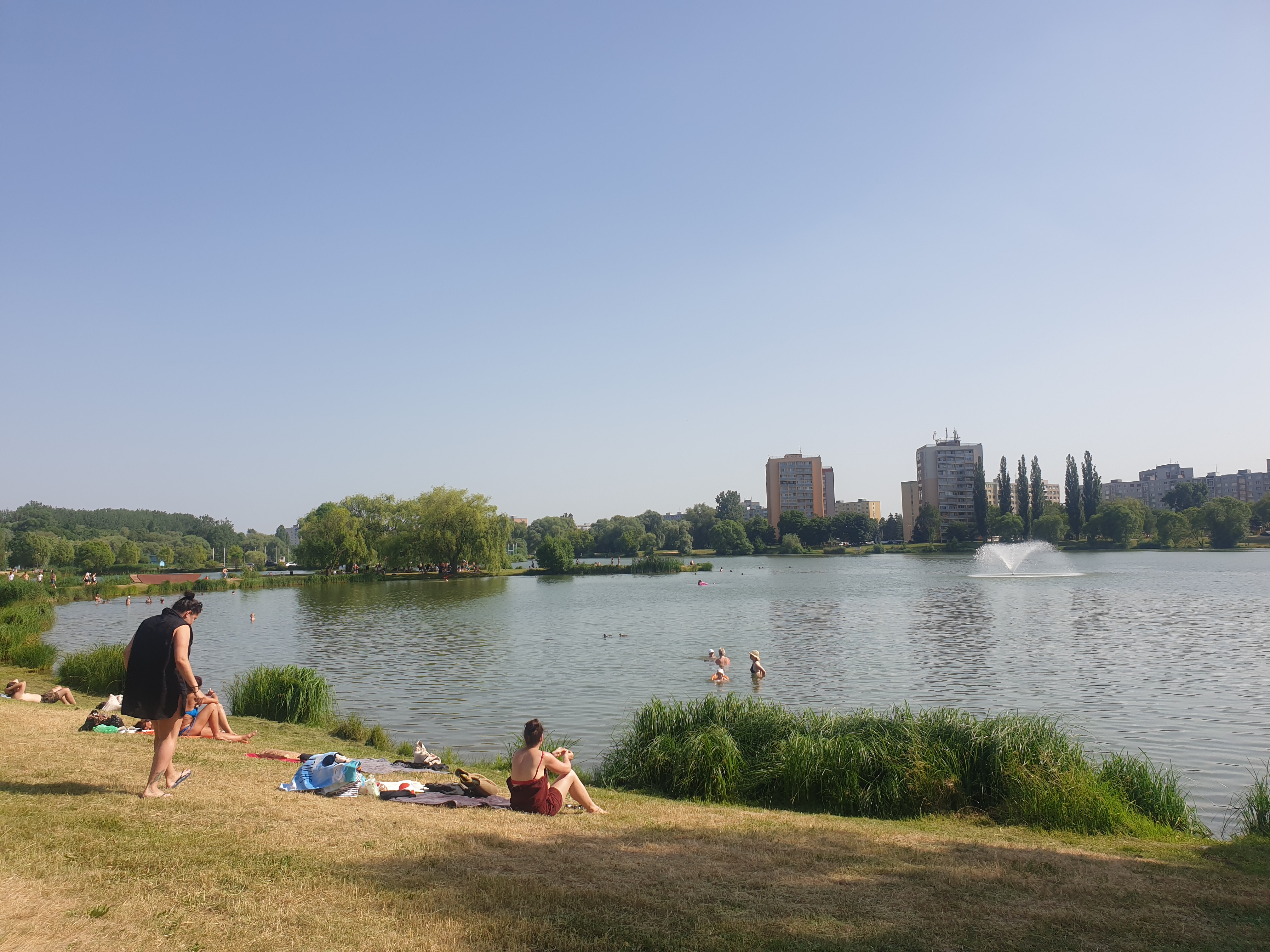 Voda v košickom jazere je vhodná na kúpanie, citliví ľudia a deti na vlastné riziko