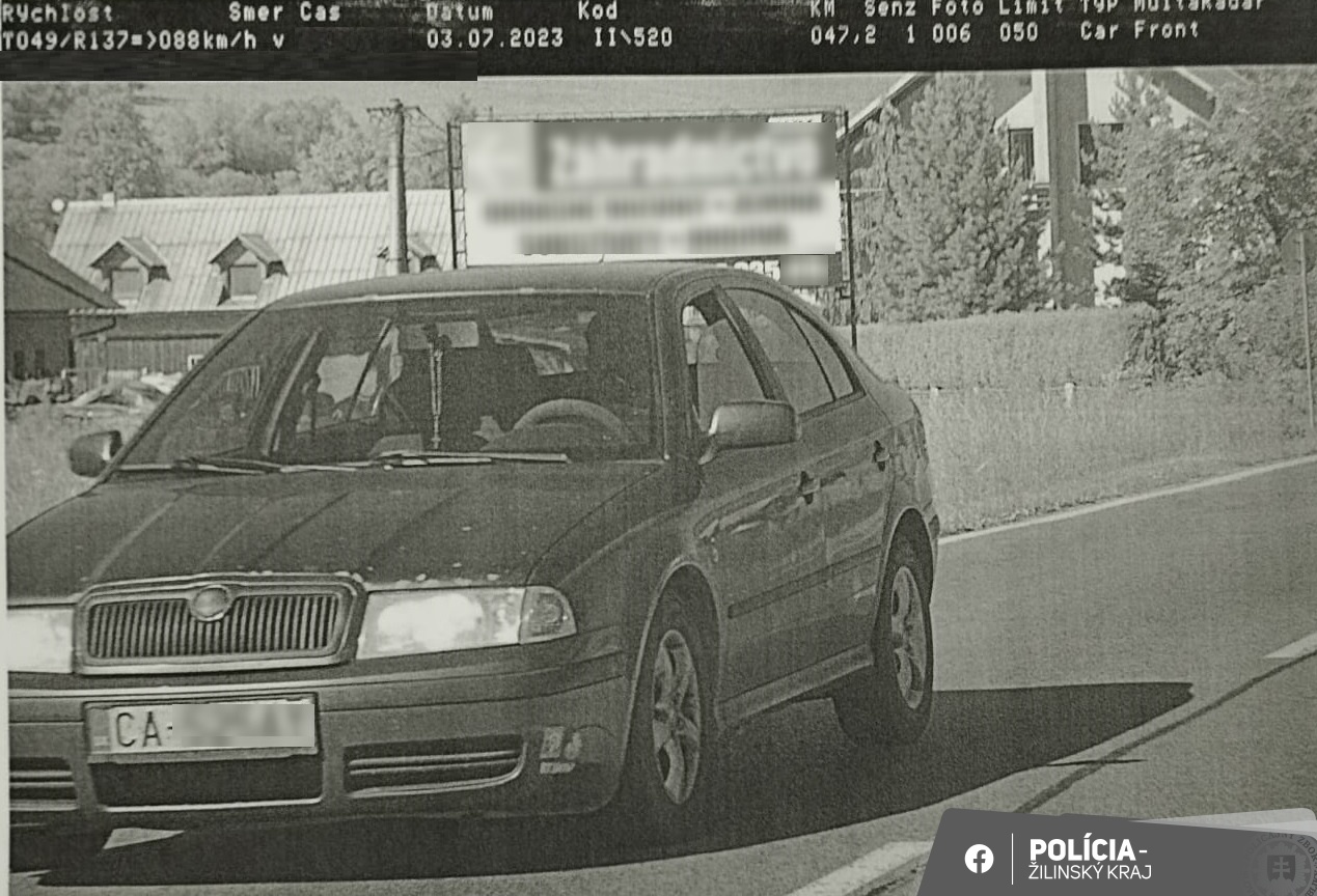 Namerali mu v obci vyššiu rýchlosť. A to nie je všetko