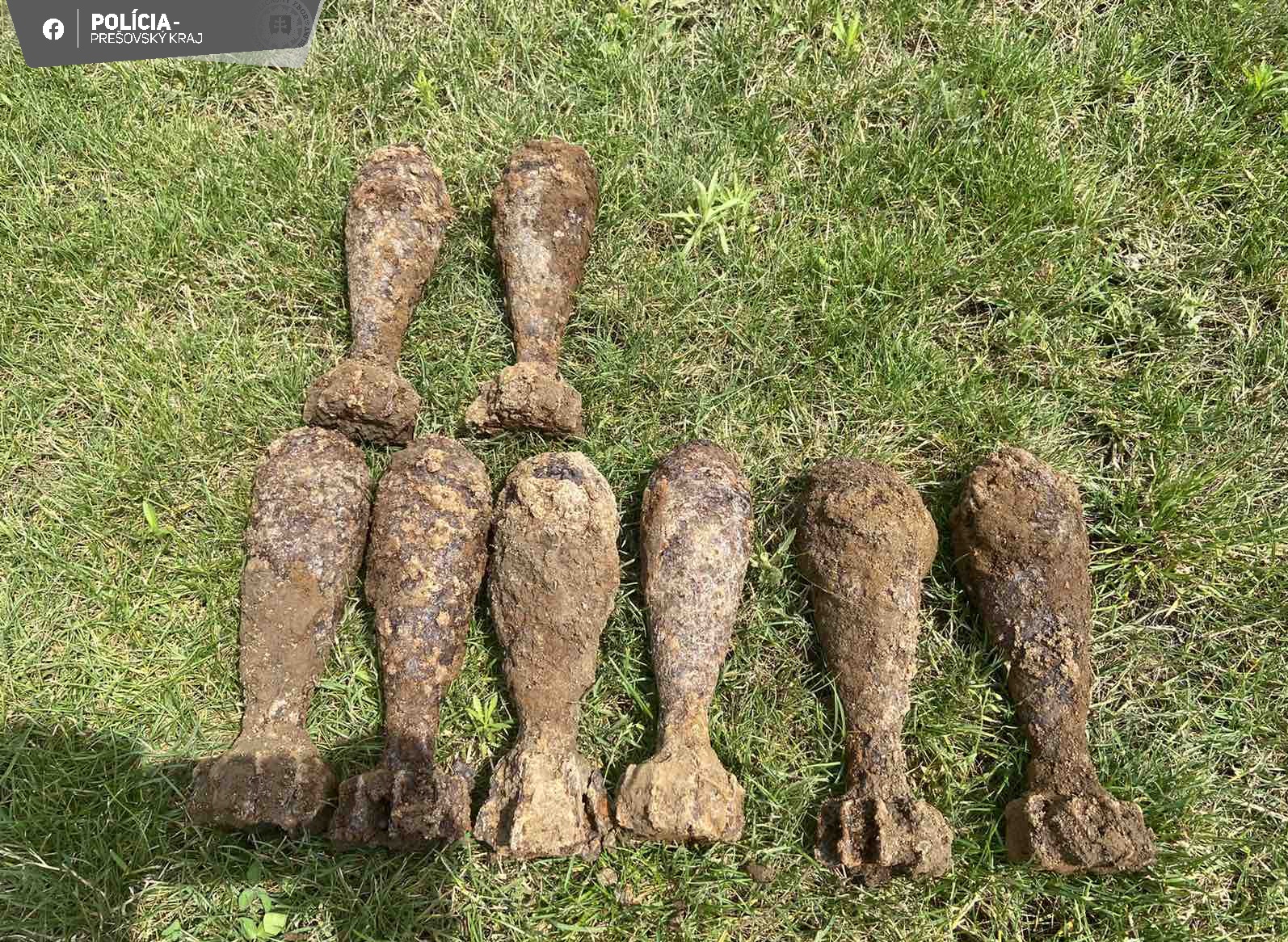 Na viacerých miestach v Prešovskom kraji našli vojnovú muníciu