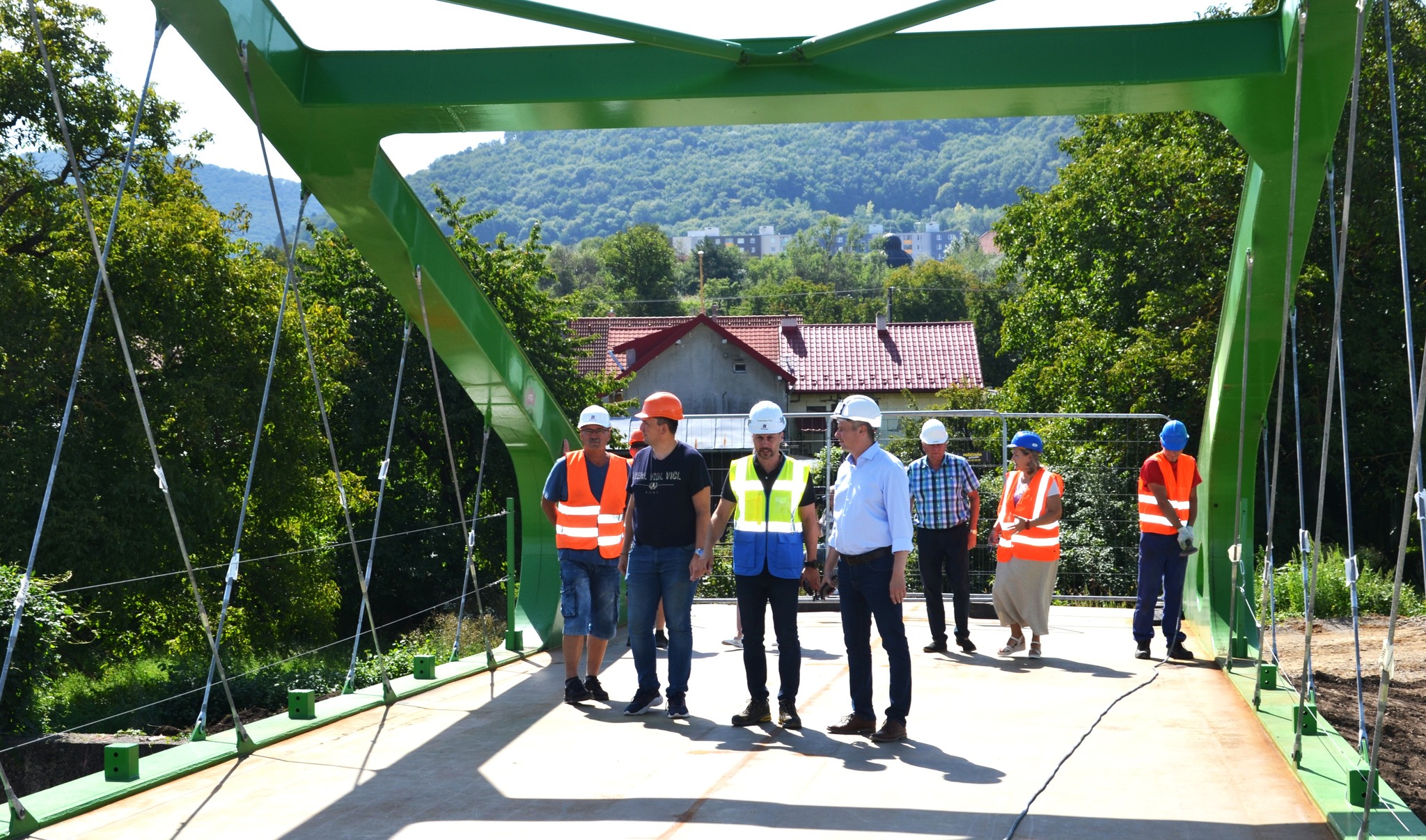 Práce na cyklomoste cez Laborec v Humennom pokračujú podľa harmonogramu