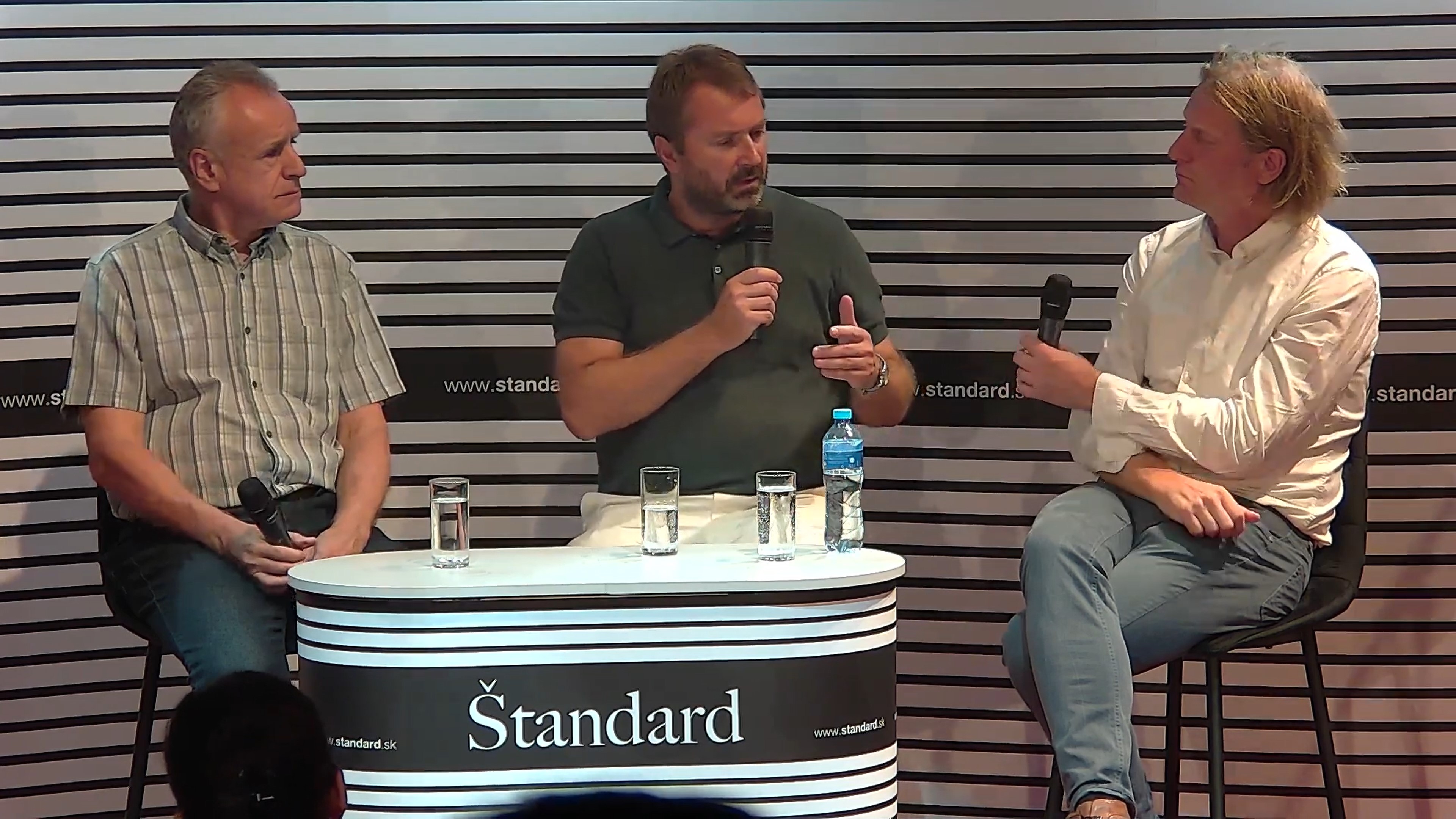 VIDEO Štandard v Košiciach. Pozrite si záznam diskusie s Palkom, Kaiserom, Daniškom a pesničkami Štefana Chrappu