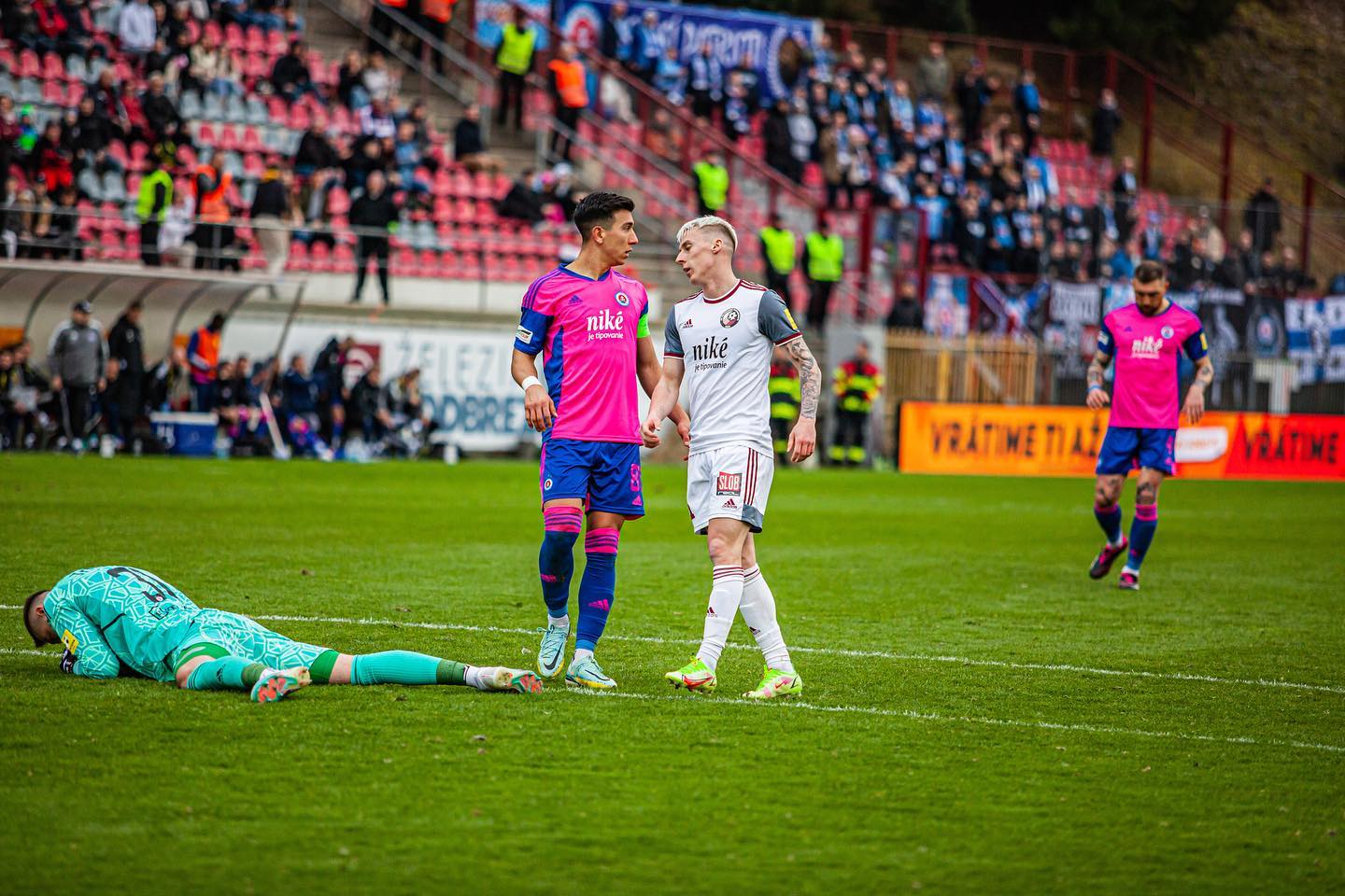 Dráma na Tehelnom poli. Slovan otočil zápas s Podbrezovou až v nadstavenom čase