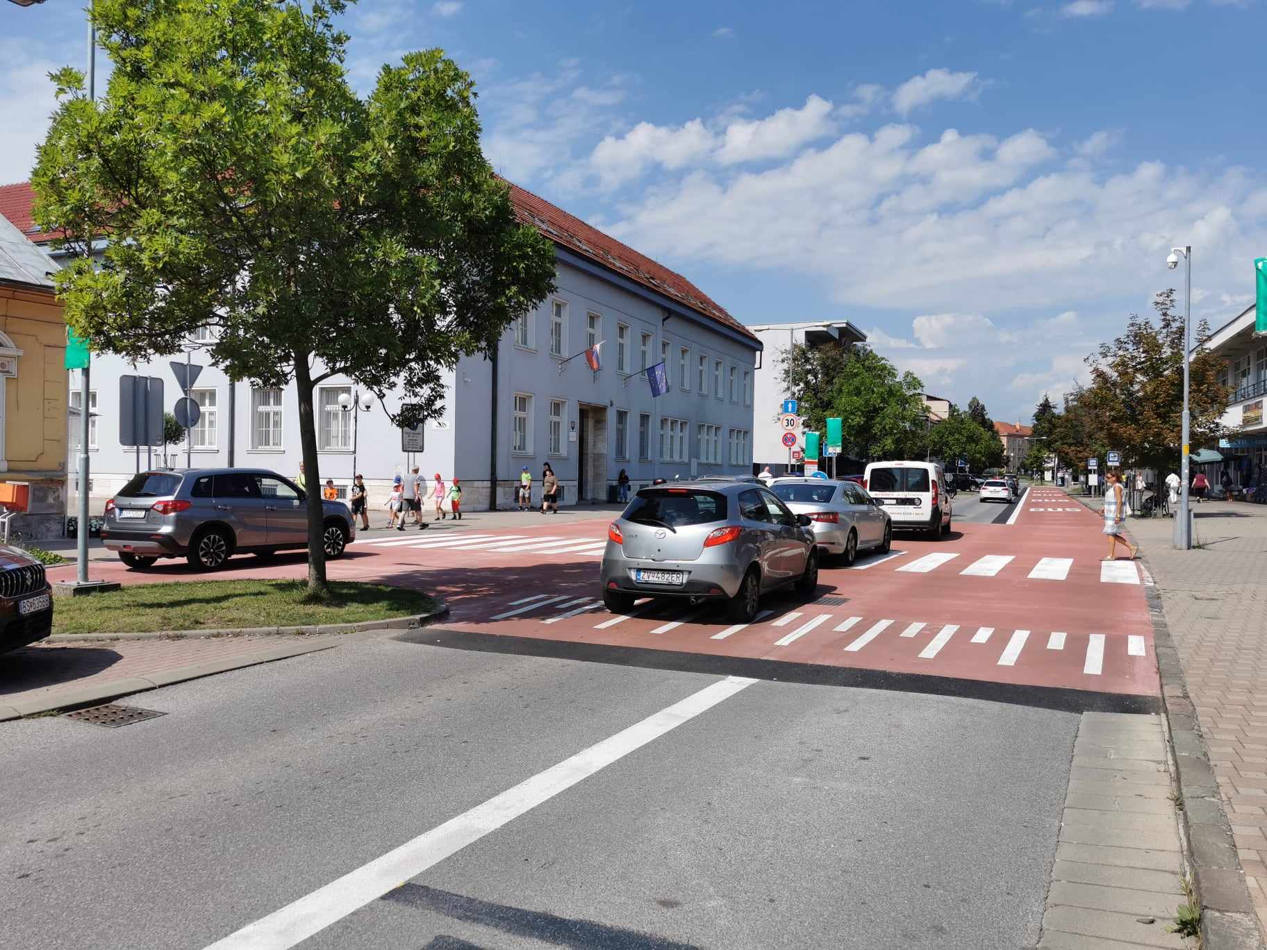 Zvolen ukončil obnovu prahu pre spomalenie