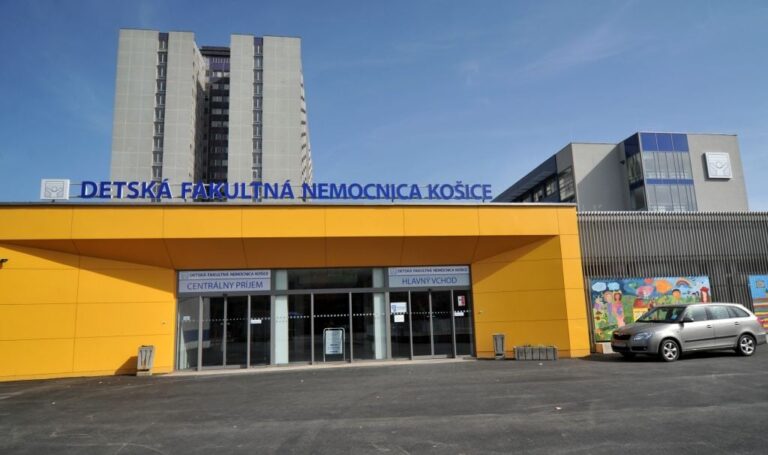 Detská fakultná nemocnica Košice Foto: Štandard