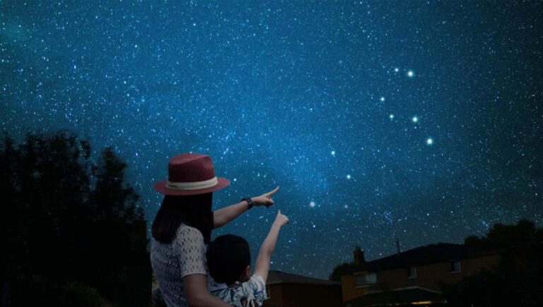 Astronomické pozorovanie oblohy na Bratislavskom hrade