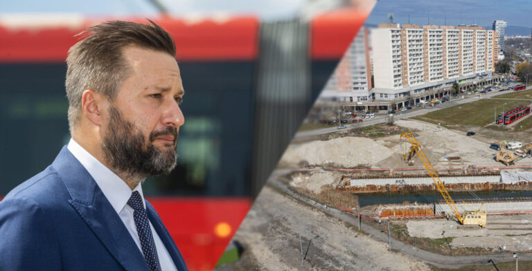 Primátor Matúš Vallo a stavba petržalskej električky