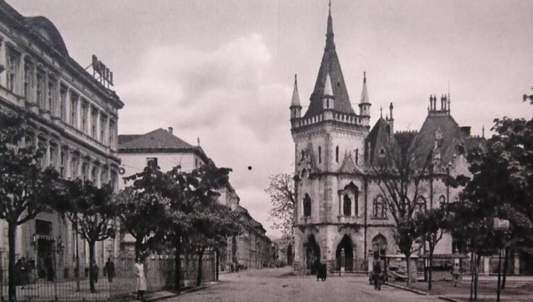 Košické ulice v minulosti.