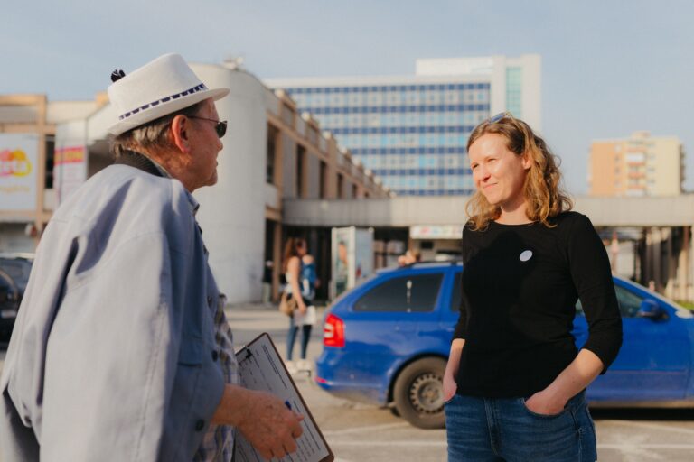 Lívia Gažová, projektová manažérka pre architektúru a verejný priestor Trenčín 2026. Foto: trenčín2026
