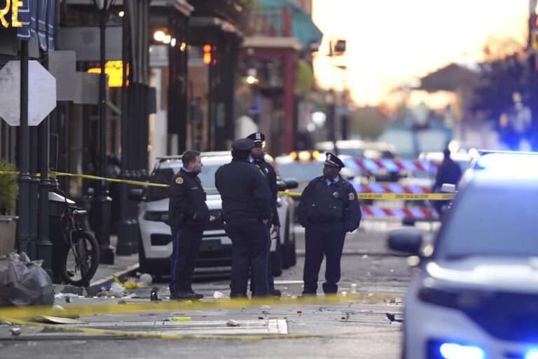 Záber na Bourbon Street v meste New Orleans (štát Louisiana) 1. januára 2025. Foto: TASR/AP