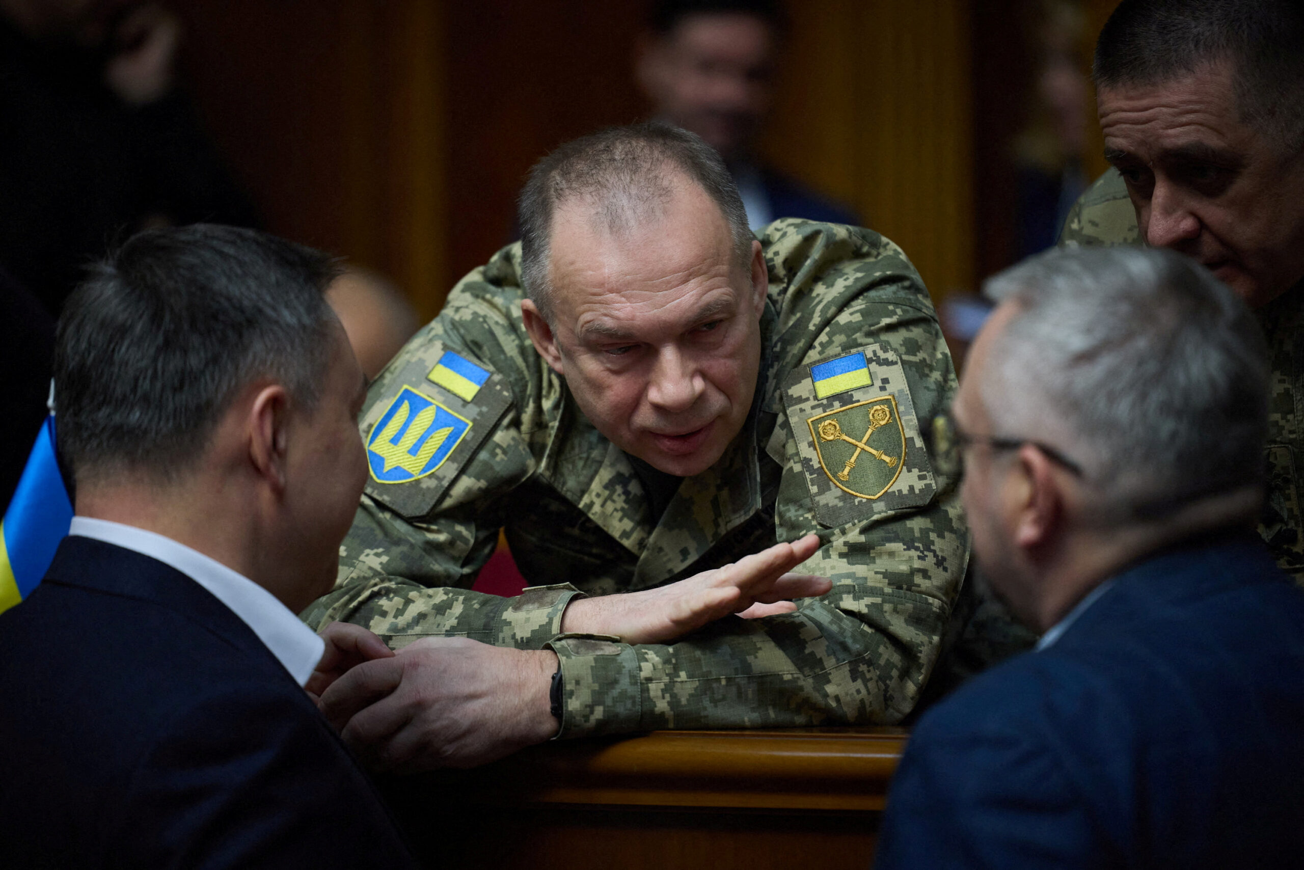 Oleksandr Syrskyj. Foto: Ukrainian Presidential Press Service/Reuters